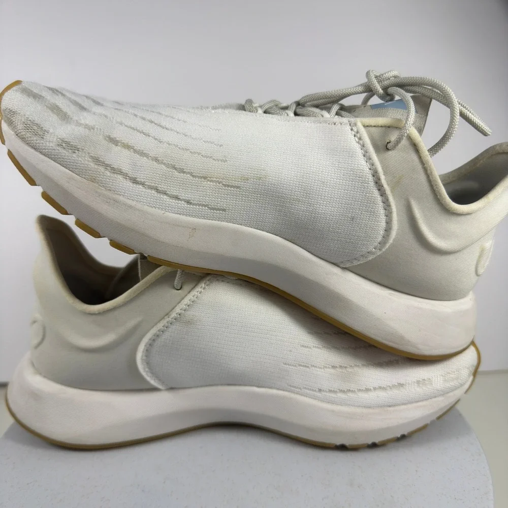 Saysh One Women's‎ White Jacquard Microsuede Sneakers Allyson Felix Size US 5.5